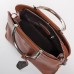 Женская сумка кожа ручки металл Alex Rai 8765 taupe
