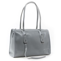 Женская сумка из кожи Alex Rai 8797 light-grey